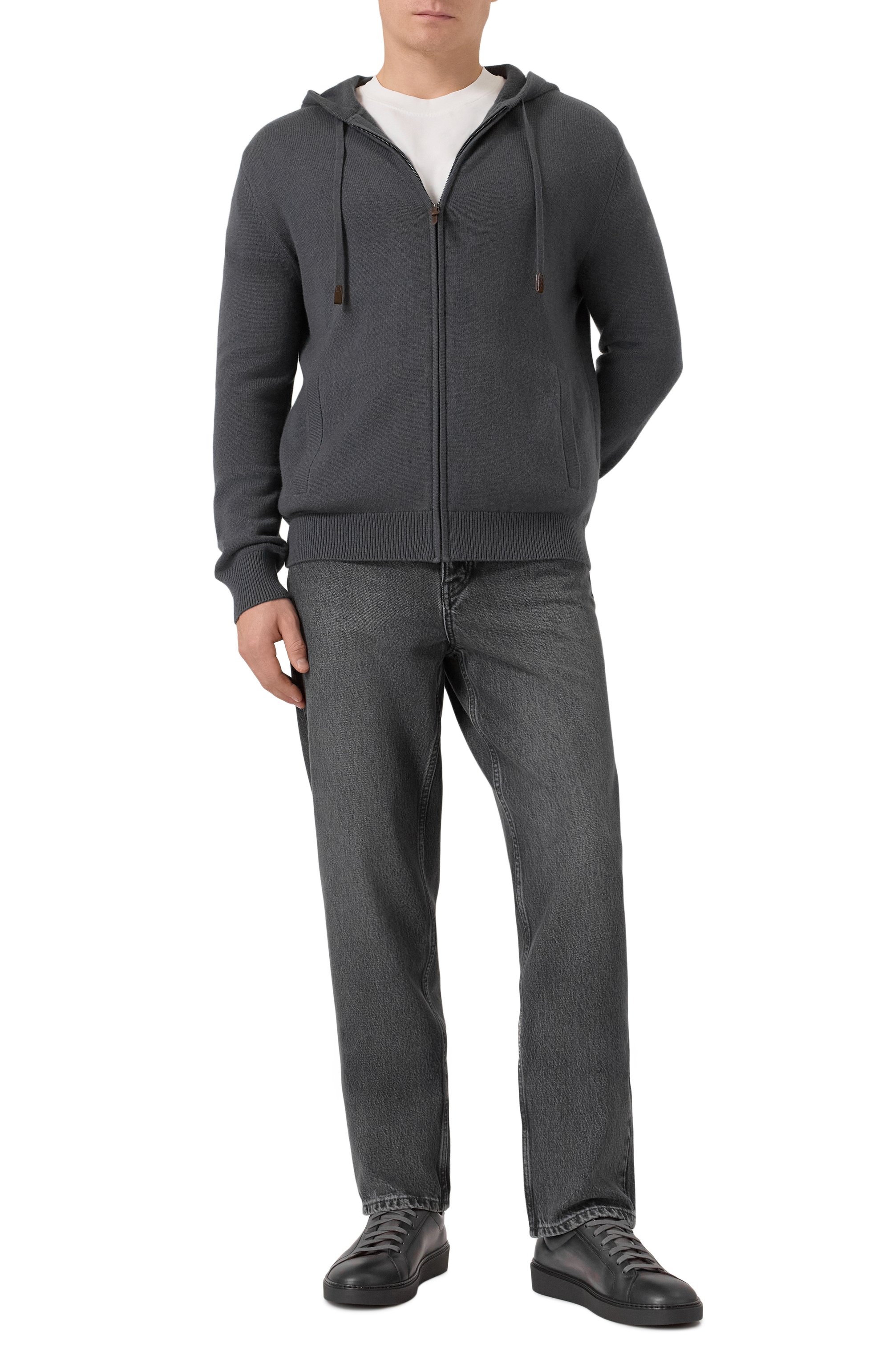 Кожаные кеды MAGNANNI, арт. 24720/B0WEN, фото 2