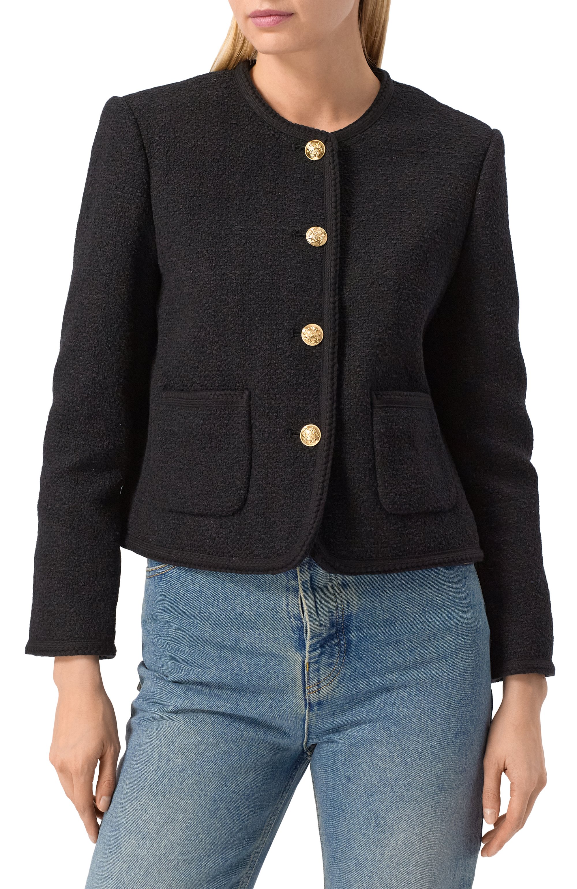 Твидовый жакет DUNST, арт. UDJA5A205BK, фото 3