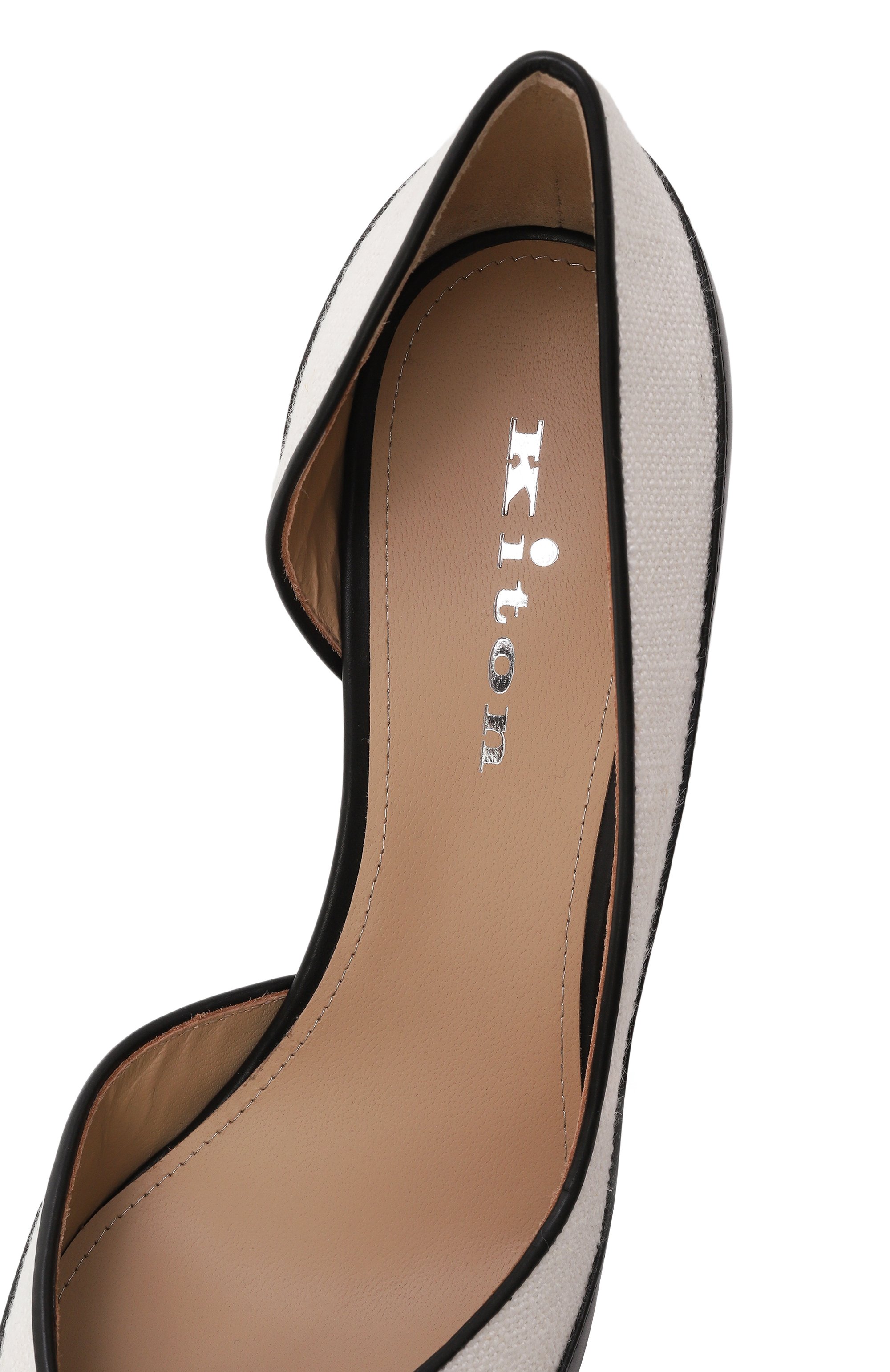 Комбинированные туфли KITON, арт. D58829K0910F01, фото 7