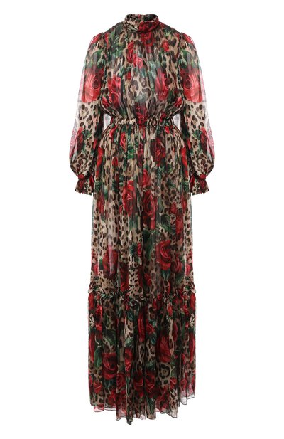 Шелковый комбинезон DOLCE & GABBANA, арт. F6D1ET/HS1Z0, фото 1