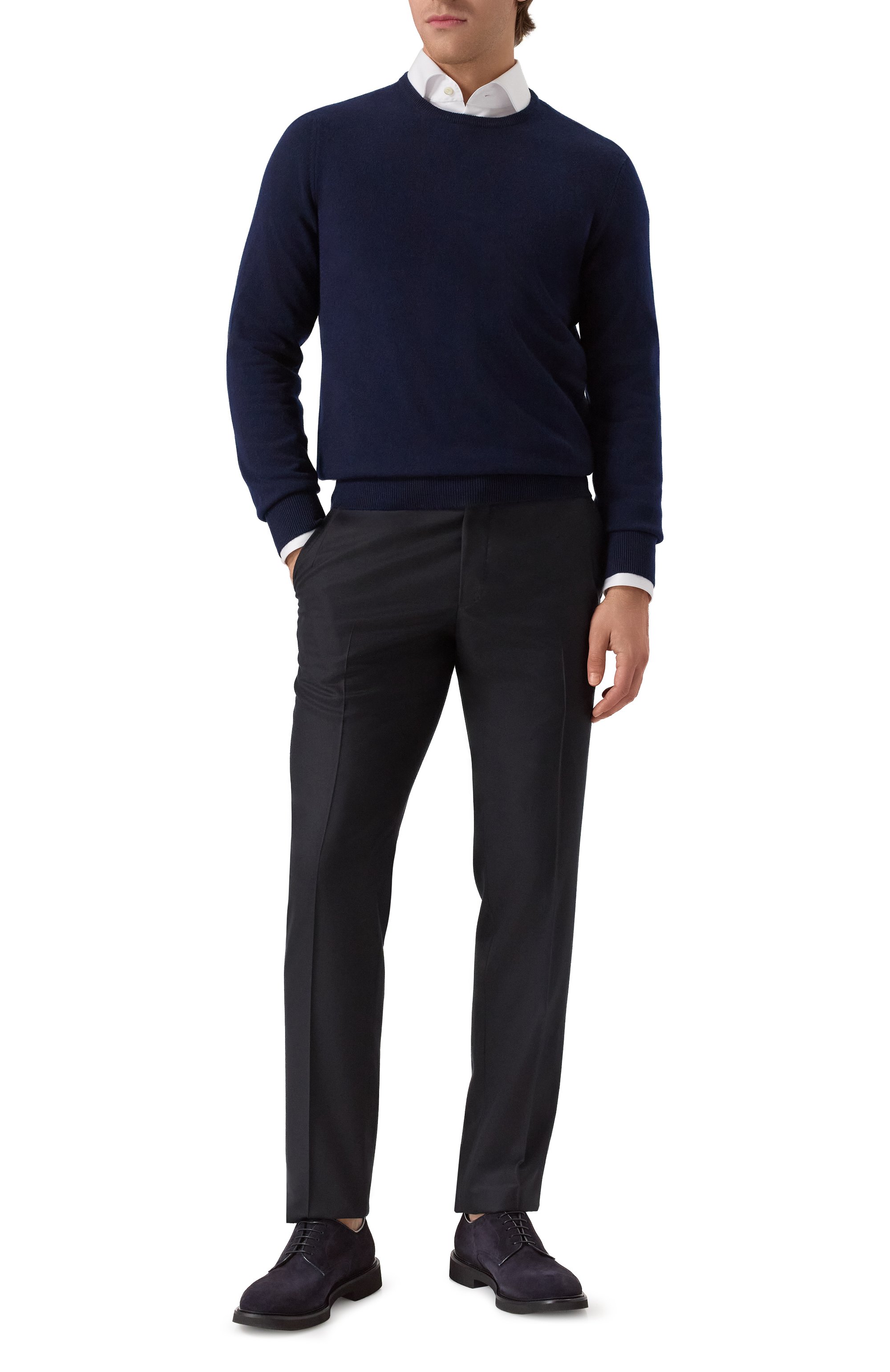 Замшевые дерби DOUCAL'S, арт. DU1003VER0UF009N, фото 2