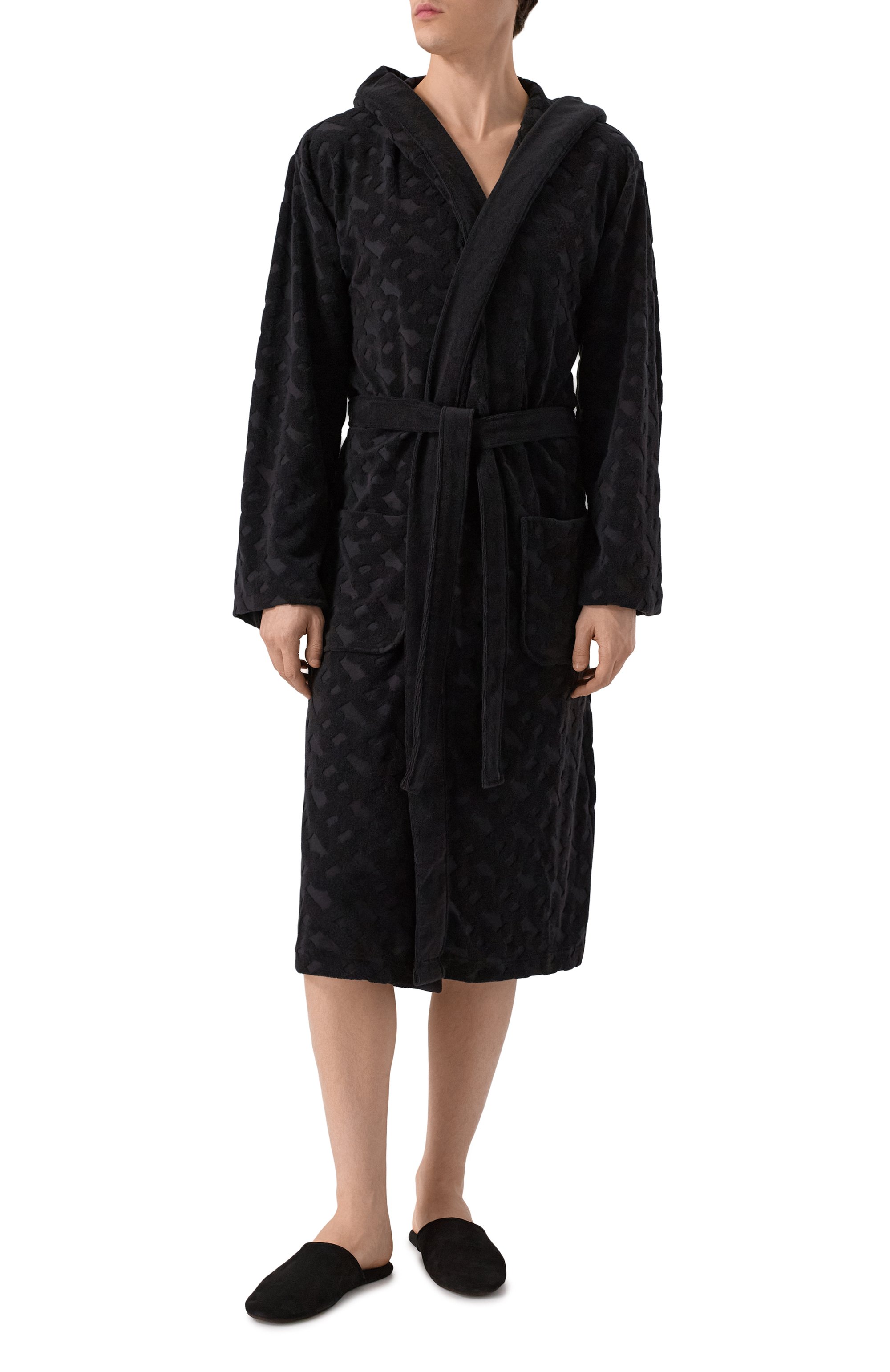 Хлопковый халат BOSS, арт. 50479411, фото 2