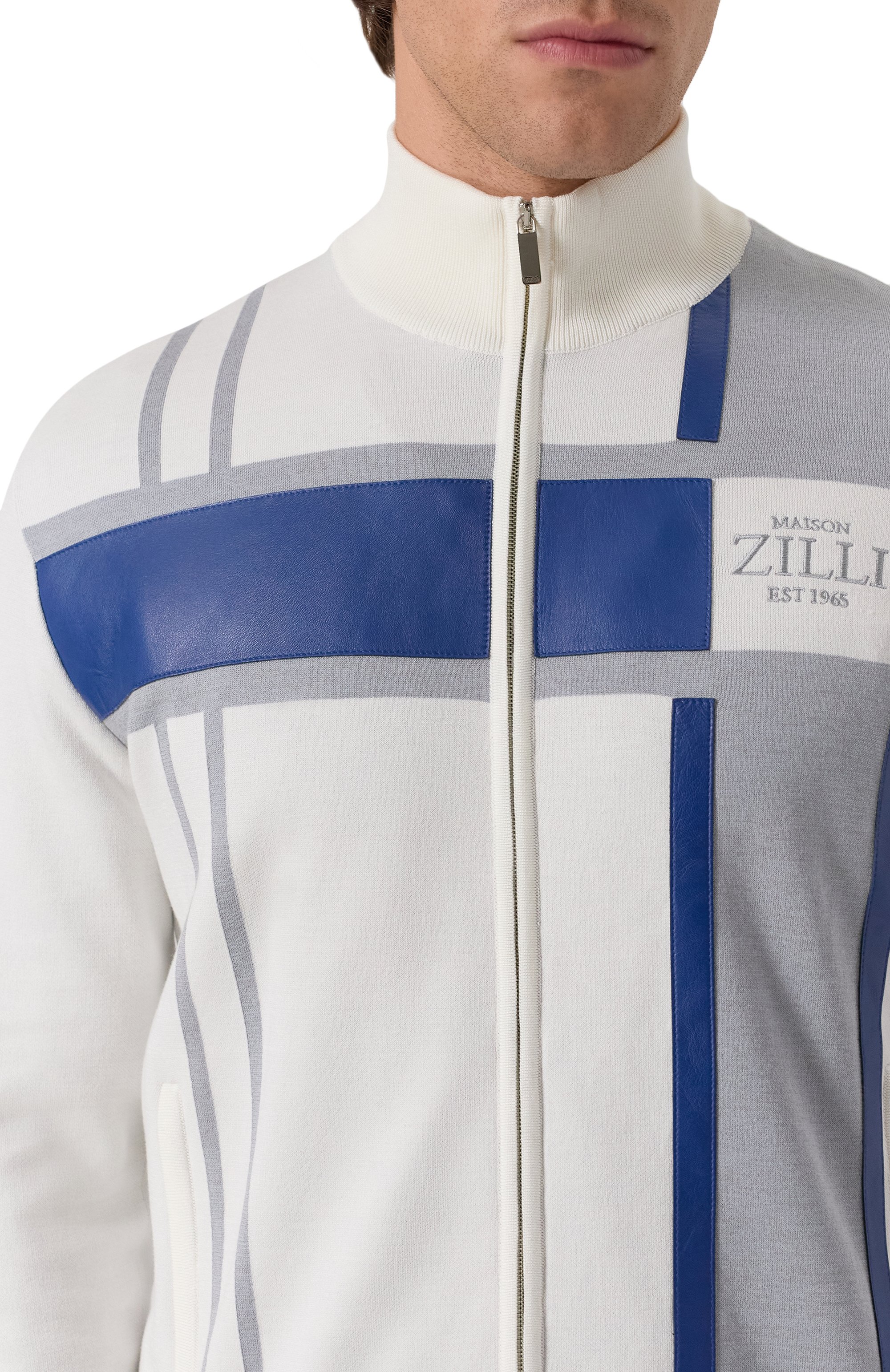 Спортивный костюм из хлопка и шелка ZILLI, арт. JSU011M0144VCHE00/48, фото 6