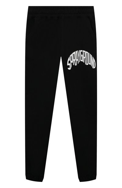 Хлопковые джоггеры SPRAYGROUND, арт. SPY1013BLK, фото 1