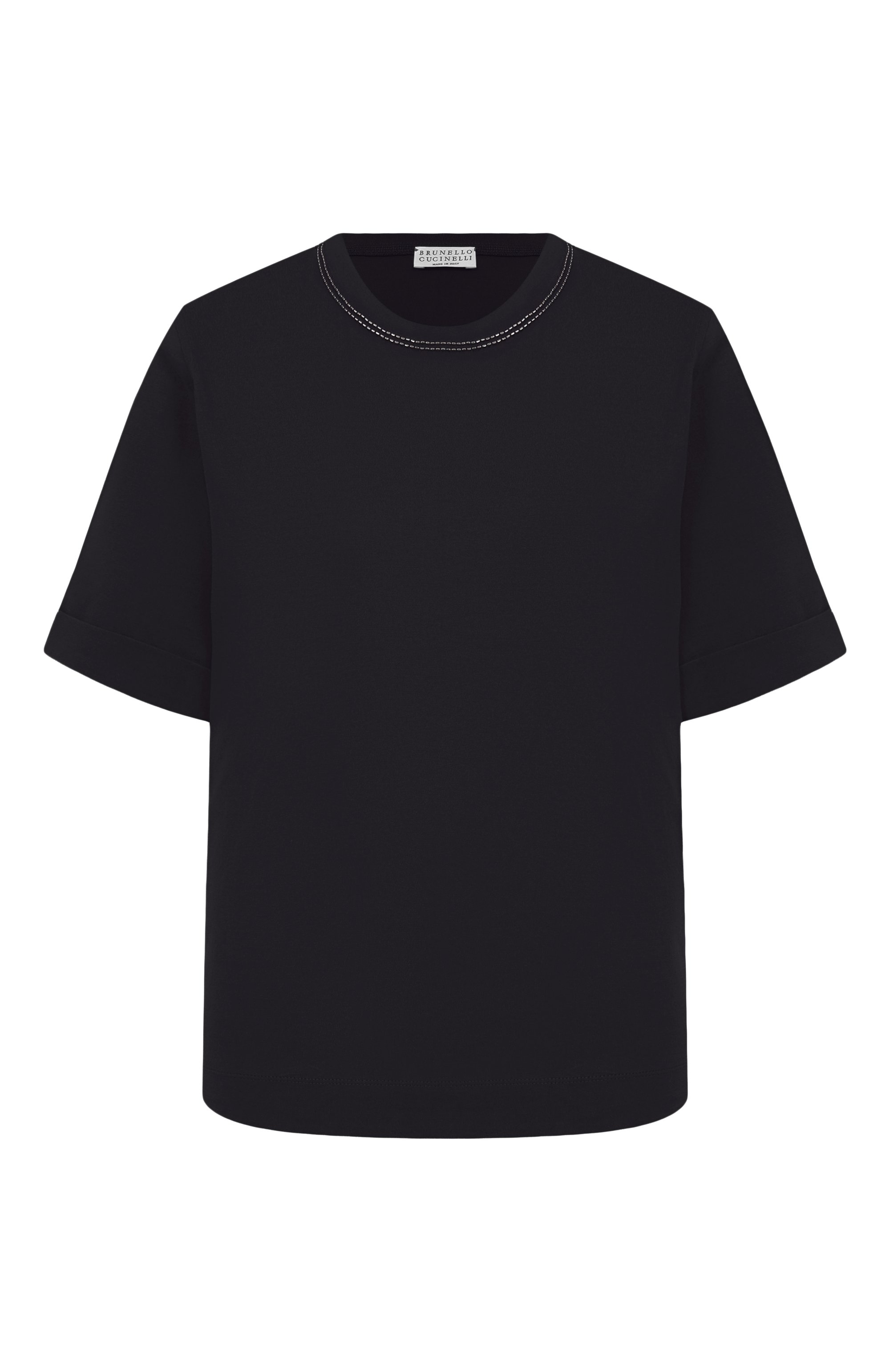 Хлопковая футболка BRUNELLO CUCINELLI, арт. M0T81BZ100, фото 1