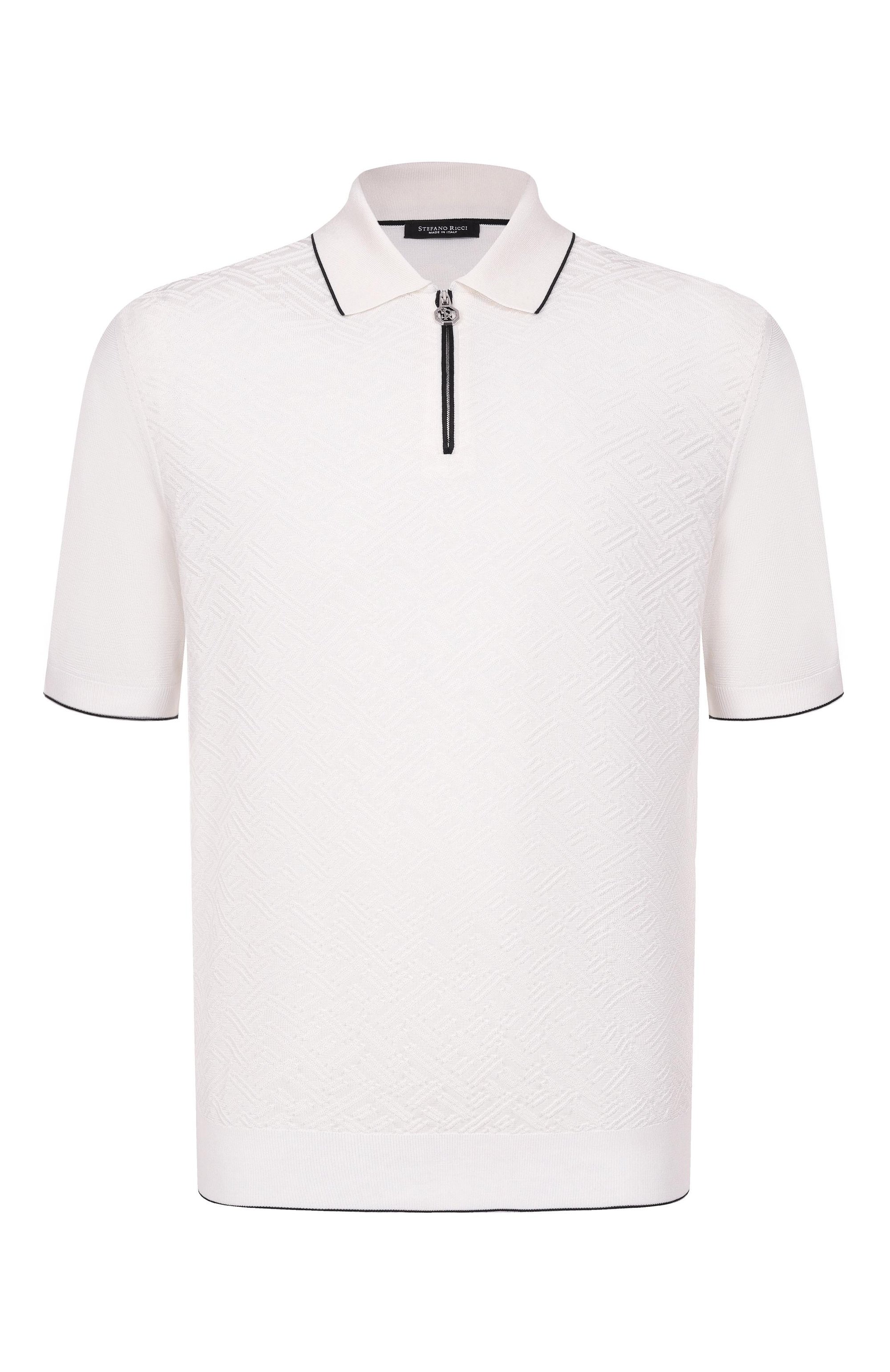 Шелковое поло STEFANO RICCI, арт. K616452P31/F26117_001, фото 1