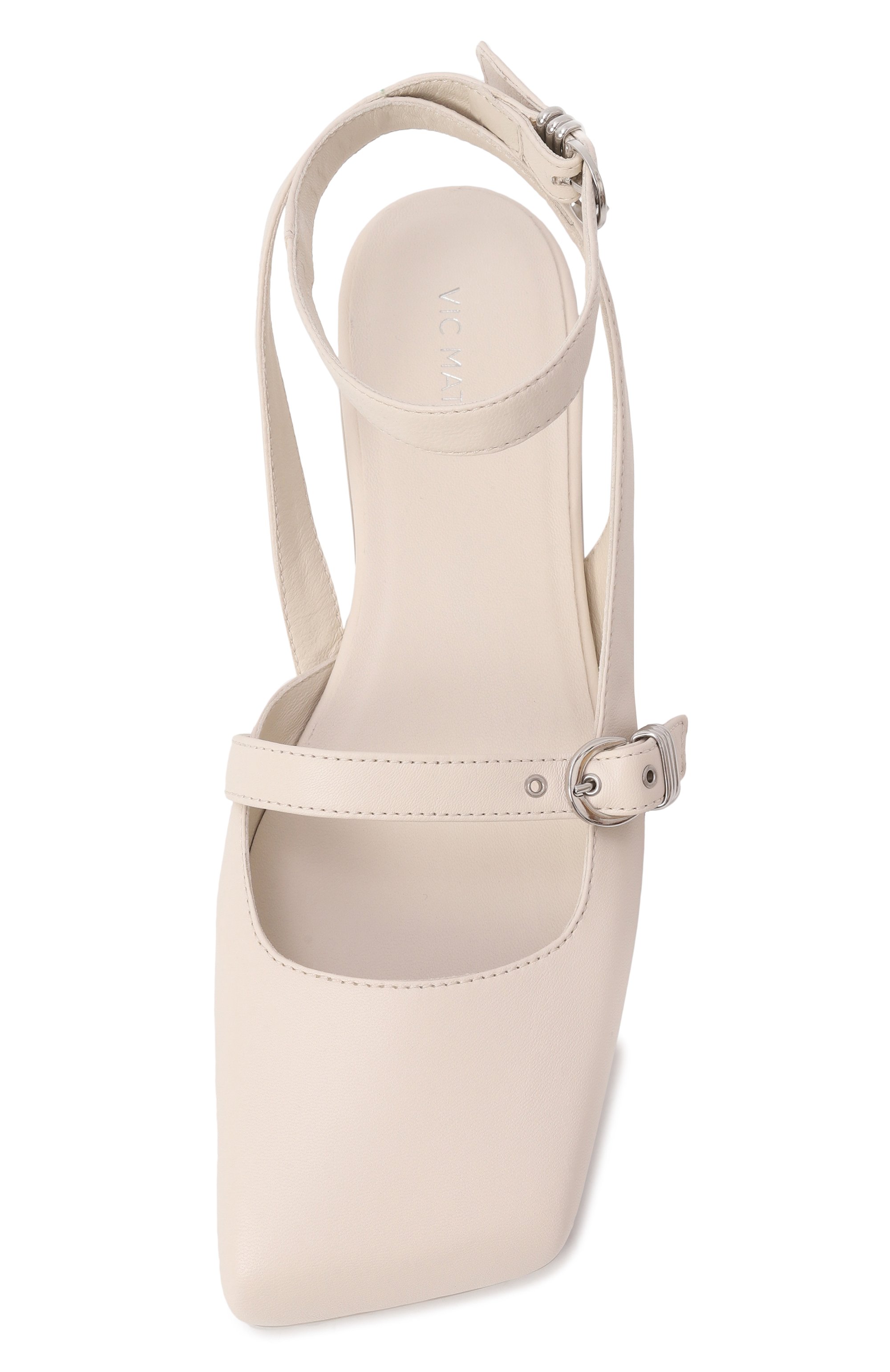 Кожаные балетки VIC MATIE, арт. 1G3554D_G34G200112, фото 6