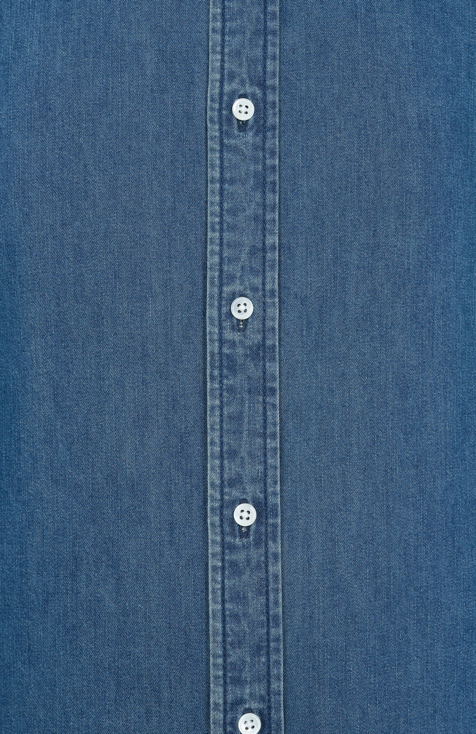 Джинсовая рубашка 12 STOREEZ, арт. 131930, фото 6