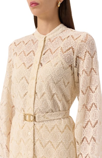 Хлопковый кардиган TWINSET, арт. 251TP2406, фото 5