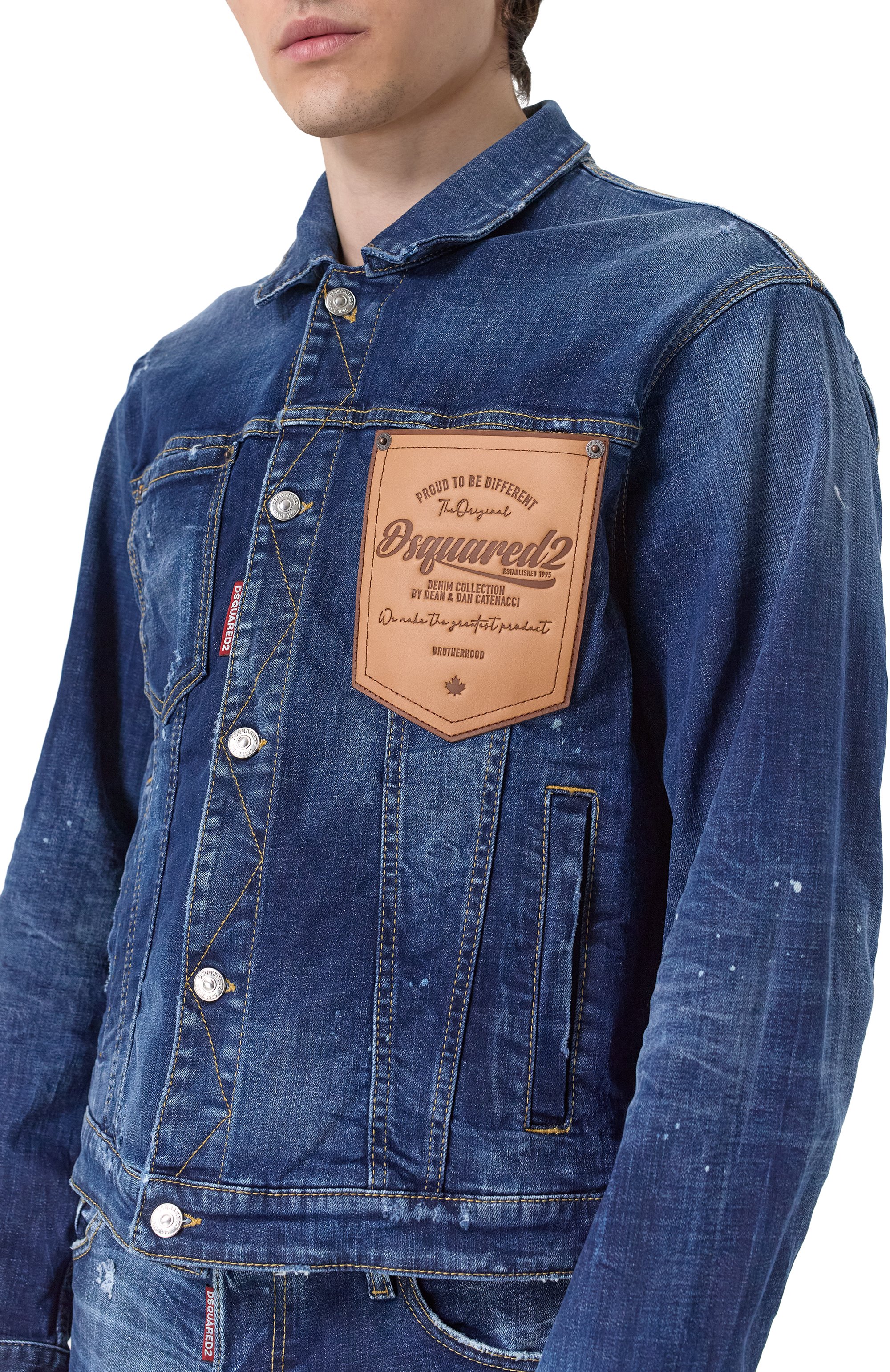 Джинсовая куртка DSQUARED2, арт. S74AM1561/S30664, фото 5