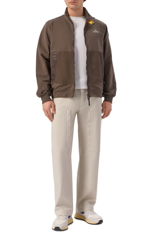 Хлопковые брюки Parajumpers 26SM-PM PAH I03 Бежевый  26SM-PM PAH I03 Фото 2