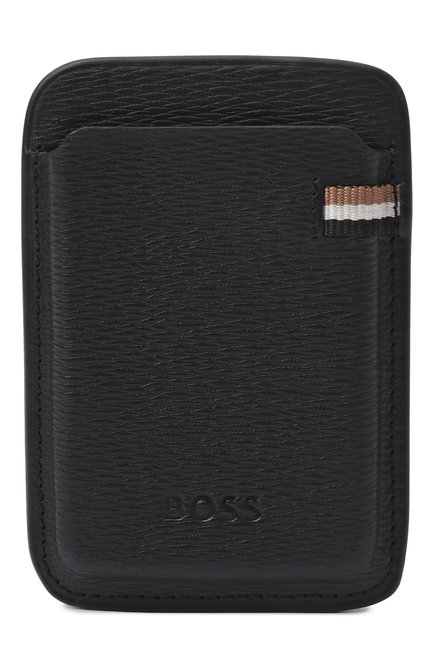 Мужской кожаный футляр для кредитных карт BOSS, арт. HBPU00092M