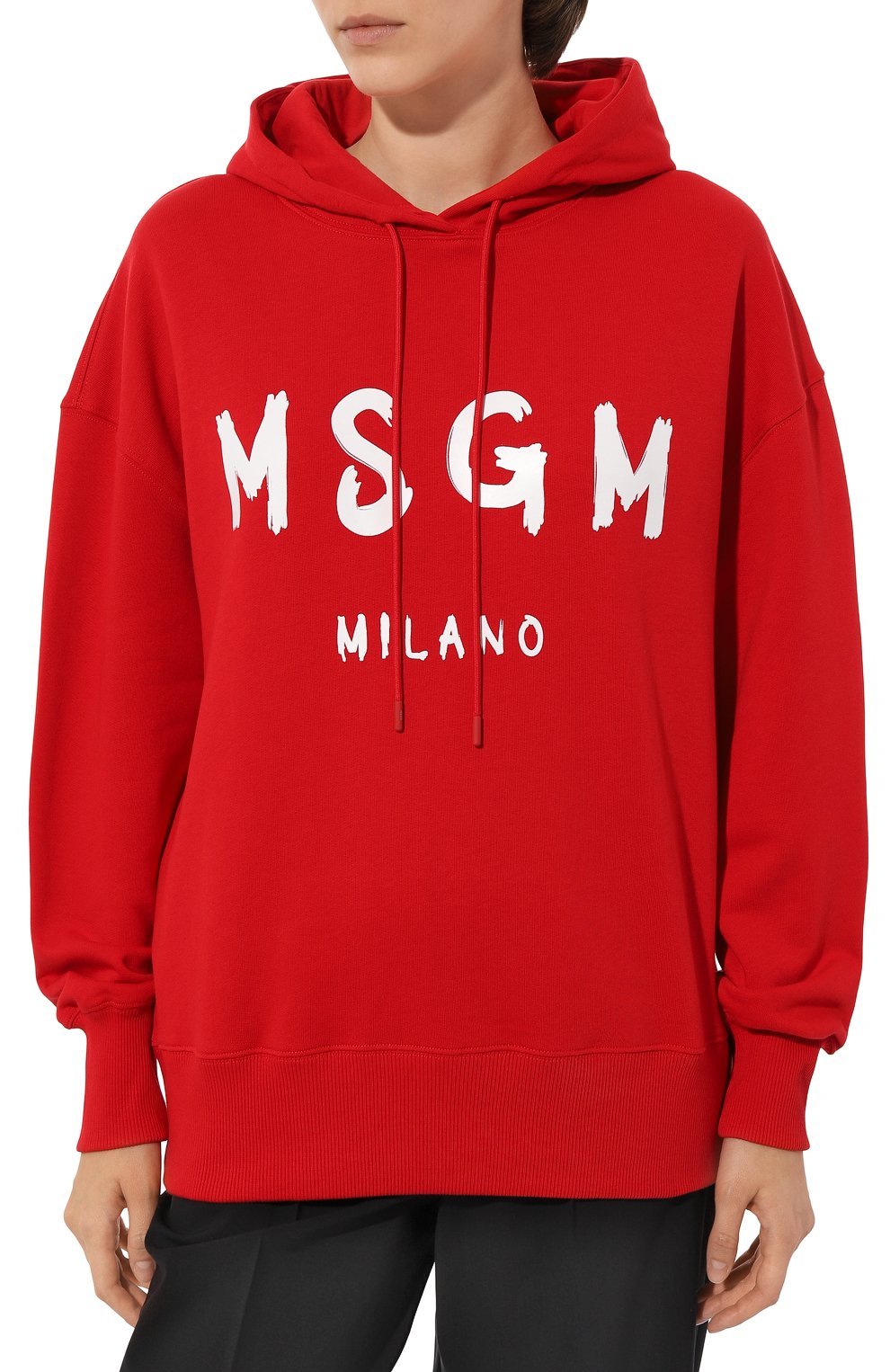 Хлопковое худи MSGM, арт. 3541MDM515/237799, фото 3