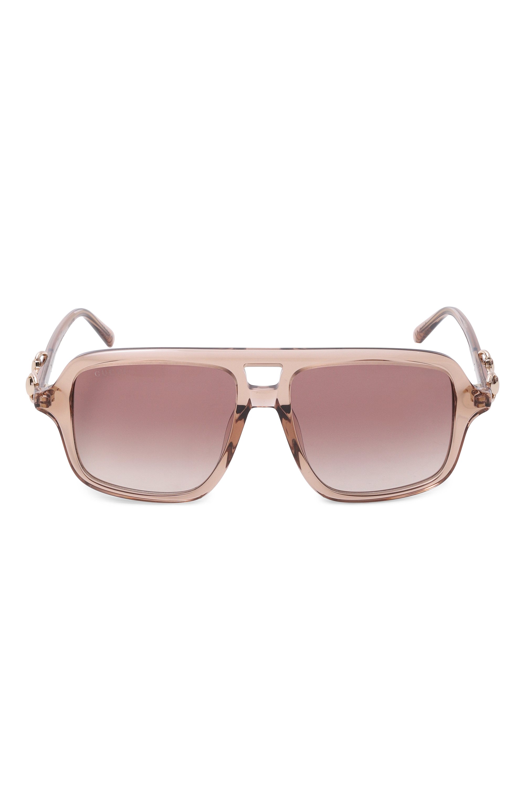 Солнцезащитные очки GUCCI коричневого цвета по цене 44300 руб., арт. GG2052S 010, фото 2 Солнцезащитные очки GUCCI, арт. GG2052S 010, фото 2