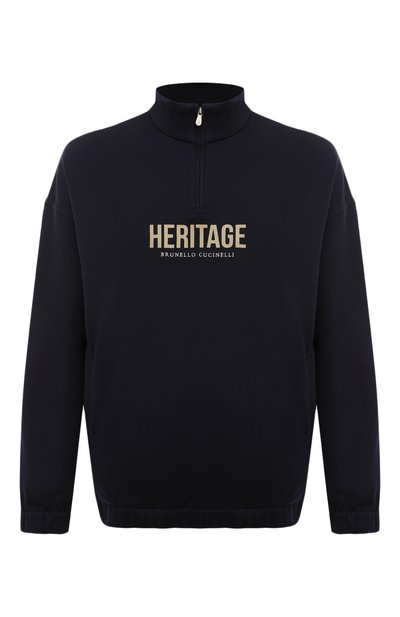 Мужской хлопковый свитшот BRUNELLO CUCINELLI, арт. MW8369034G