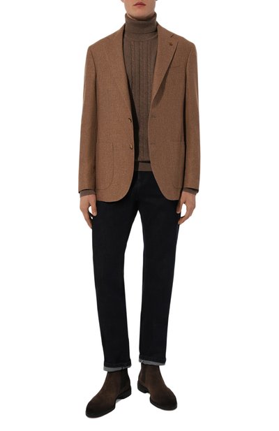 Пиджак из шерсти и хлопка SARTORIA LATORRE, арт. EF74/UG0515, фото 2