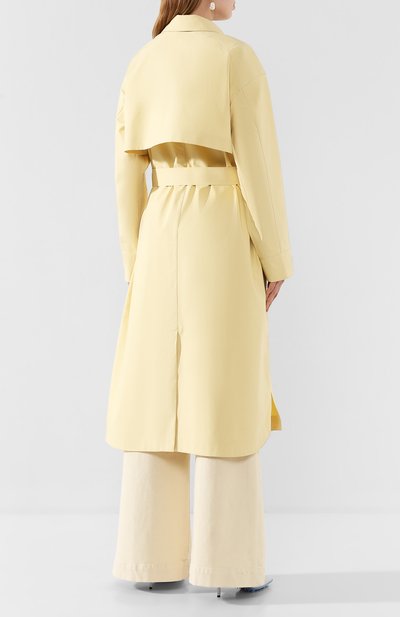 Хлопковый тренч JACQUEMUS, арт. 201C001/16220, фото 4