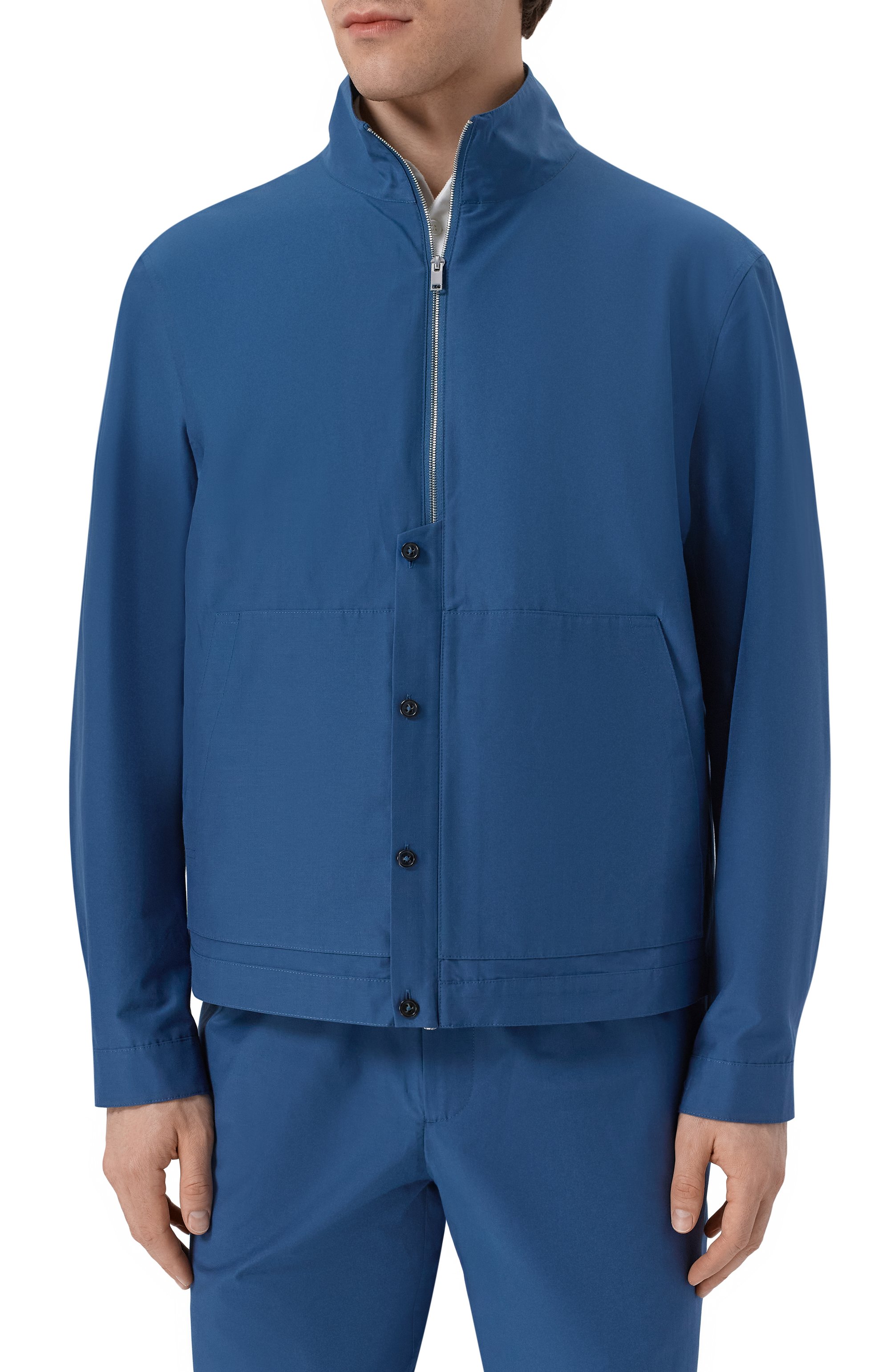 Рубашка из хлопка и шелка 12 STOREEZ, арт. 137242, фото 3