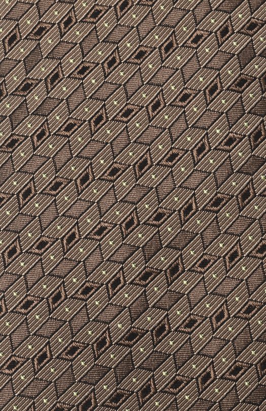 Шелковый галстук Zilli CRAV02M0600VNJQC0 Бежевый  CRAV02M0600VNJQC0 Фото 4