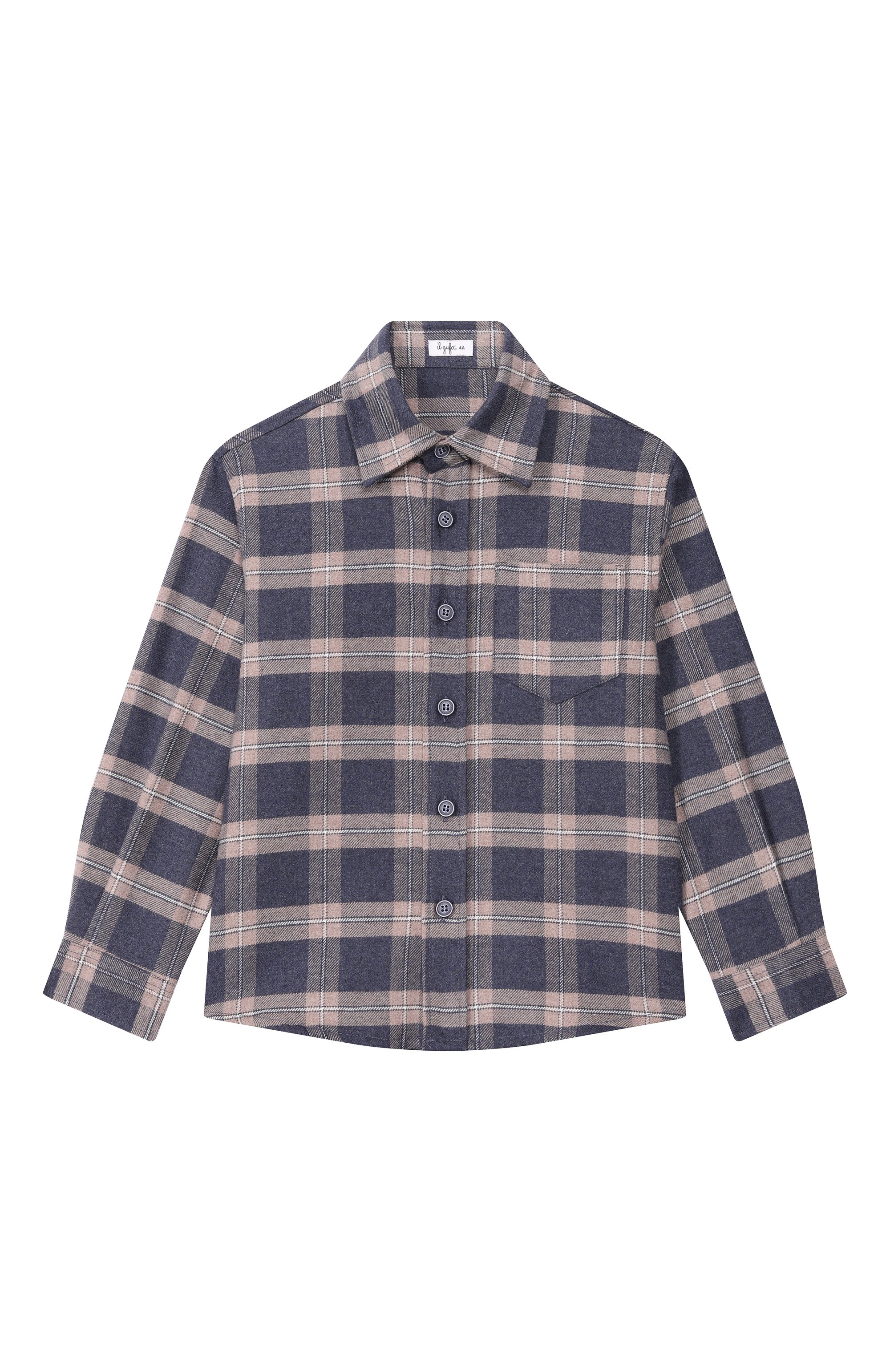 Хлопковая рубашка IL GUFO, арт. A25GCL0010C3165/2-4, фото 1