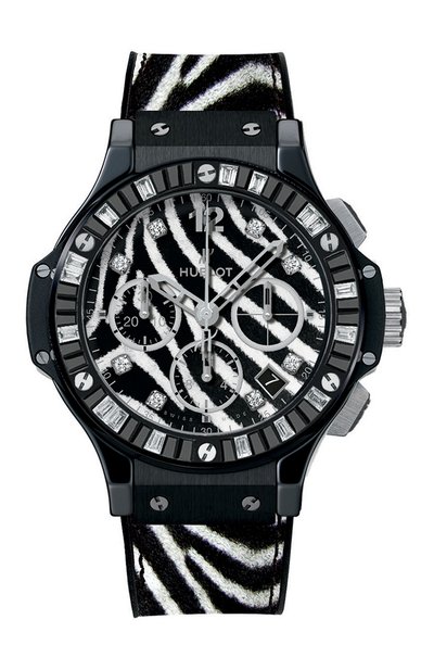 Женские часы big bang black zebra bang HUBLOT, арт. 341.CV.7517.VR.1975
