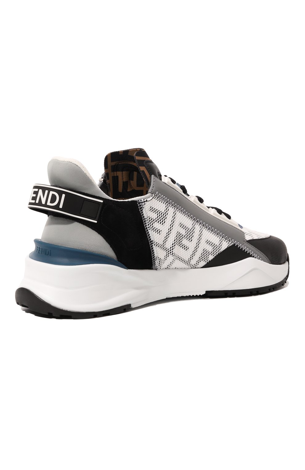Комбинированные кроссовки flow FENDI, арт. 7E1392 AQ6D, фото 5
