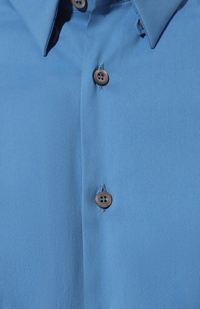 Хлопковая рубашка PRADA, арт. UCN259-F62-F0013-201, фото 5