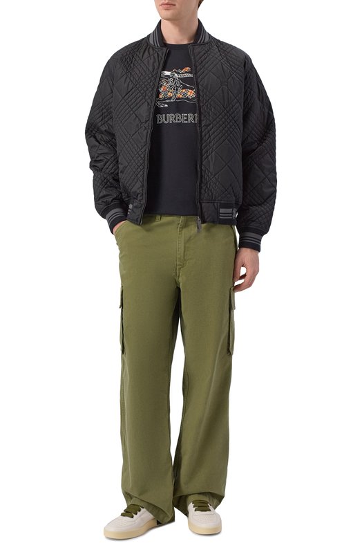 Бомбер Burberry 8121605 Чёрный  8121605 Фото 2