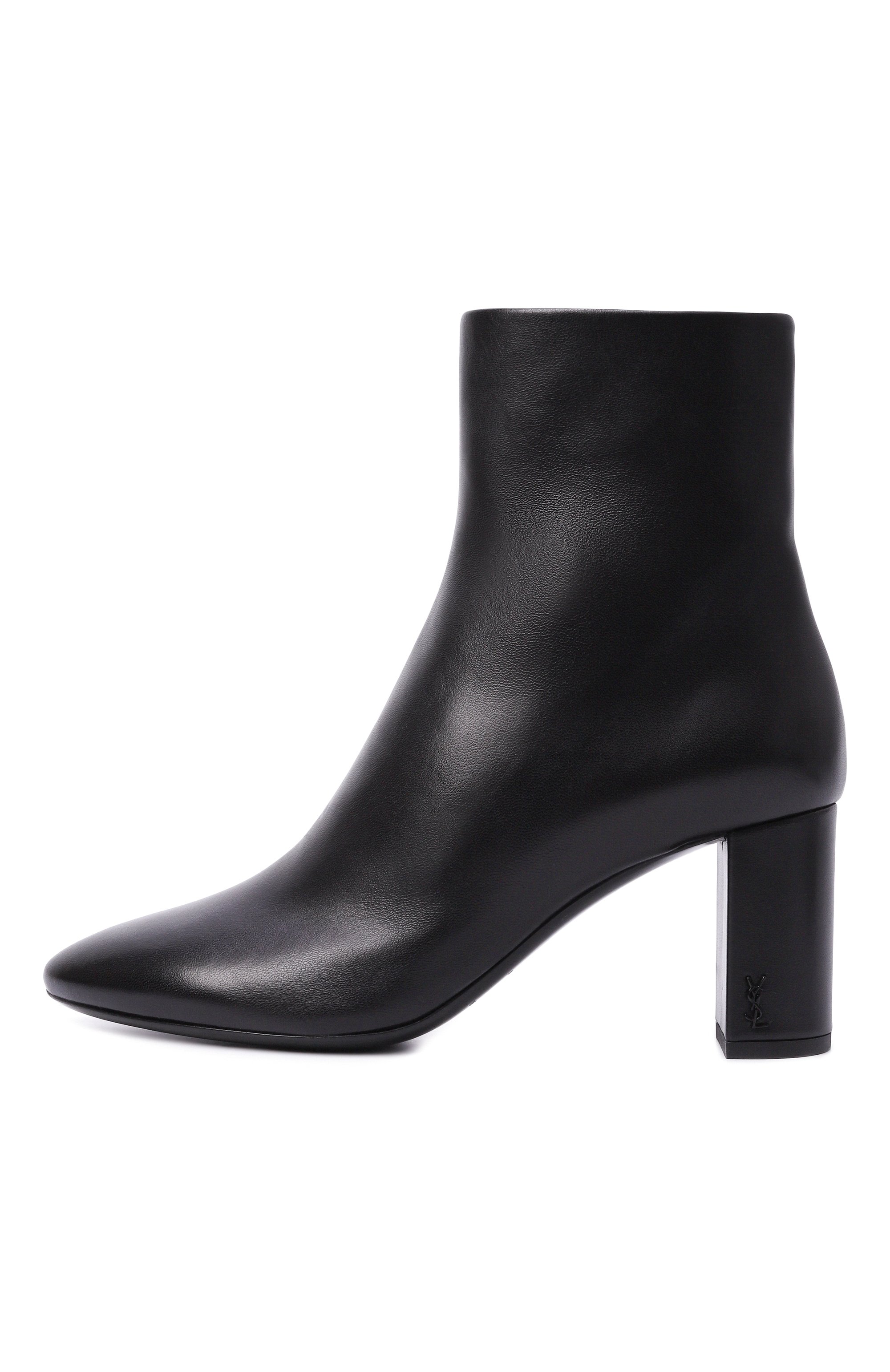 Кожаные ботильоны lou 70 SAINT LAURENT, арт. 529350/AACR9, фото 4