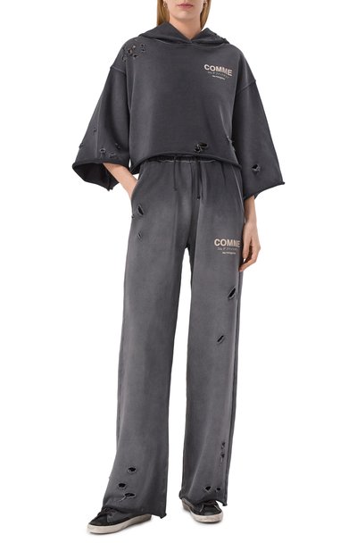 Хлопковое худи COMME DES FUCKDOWN, арт. CFABW01235, фото 2