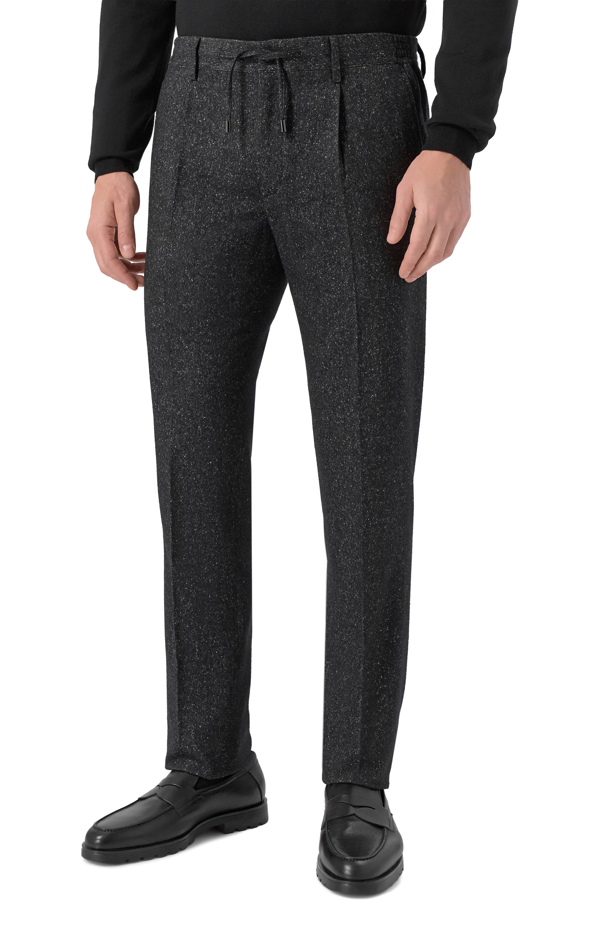 Брюки из шерсти и шелка STEFANO RICCI, арт. M1T5300022/WKC01R, фото 3