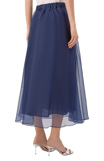 Шелковая юбка WEEKEND MAX MARA, арт. WKDVISIN0, фото 4