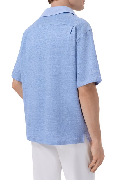 Льняная рубашка PAUL&SHARK, арт. 26413201, фото 4