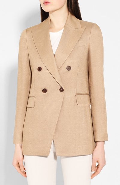 Двубортный жакет BRUNELLO CUCINELLI, арт. MF5858947, фото 3