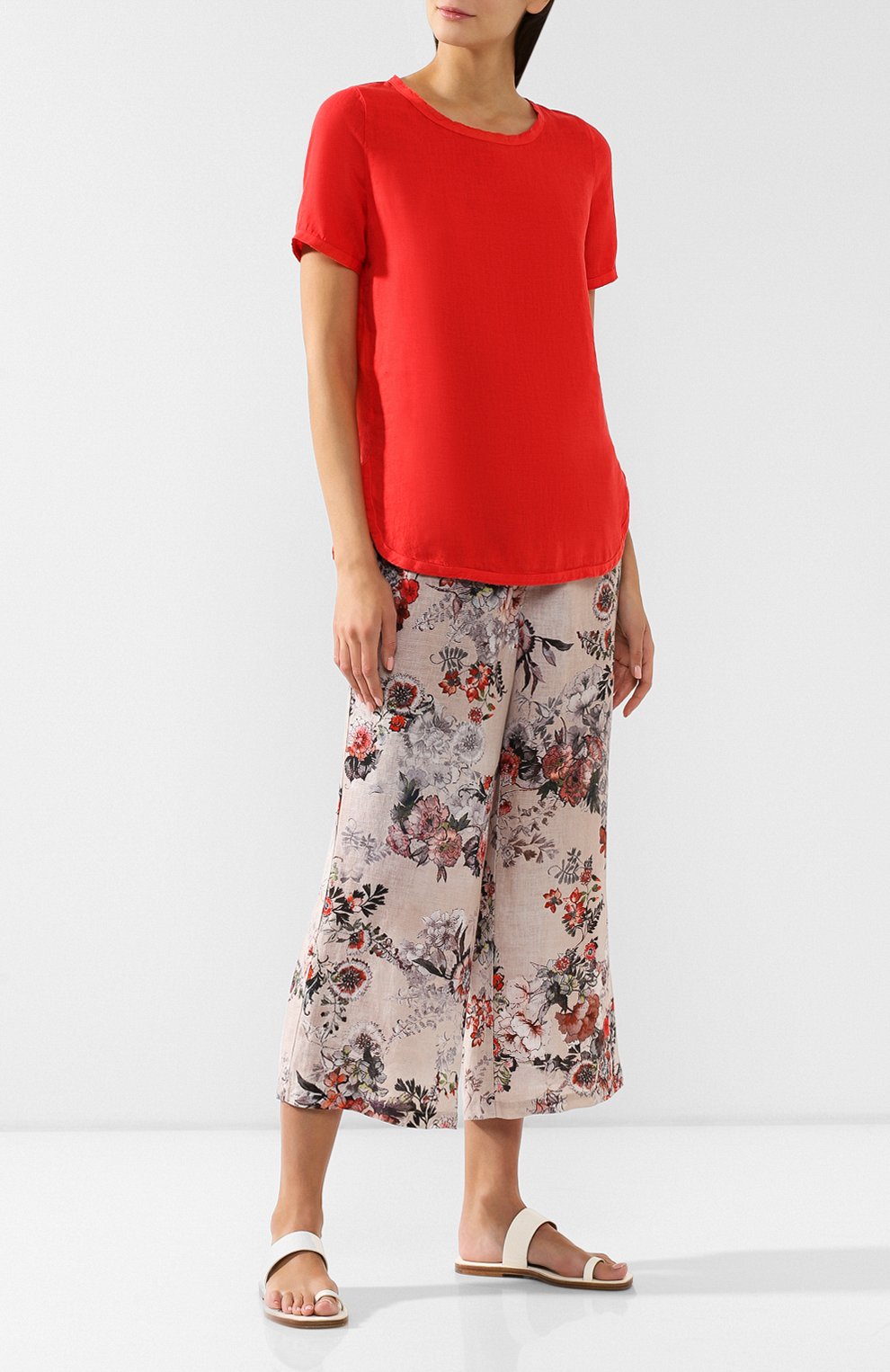 Льняные брюки LA FABBRICA DEL LINO, арт. 90108, фото 2