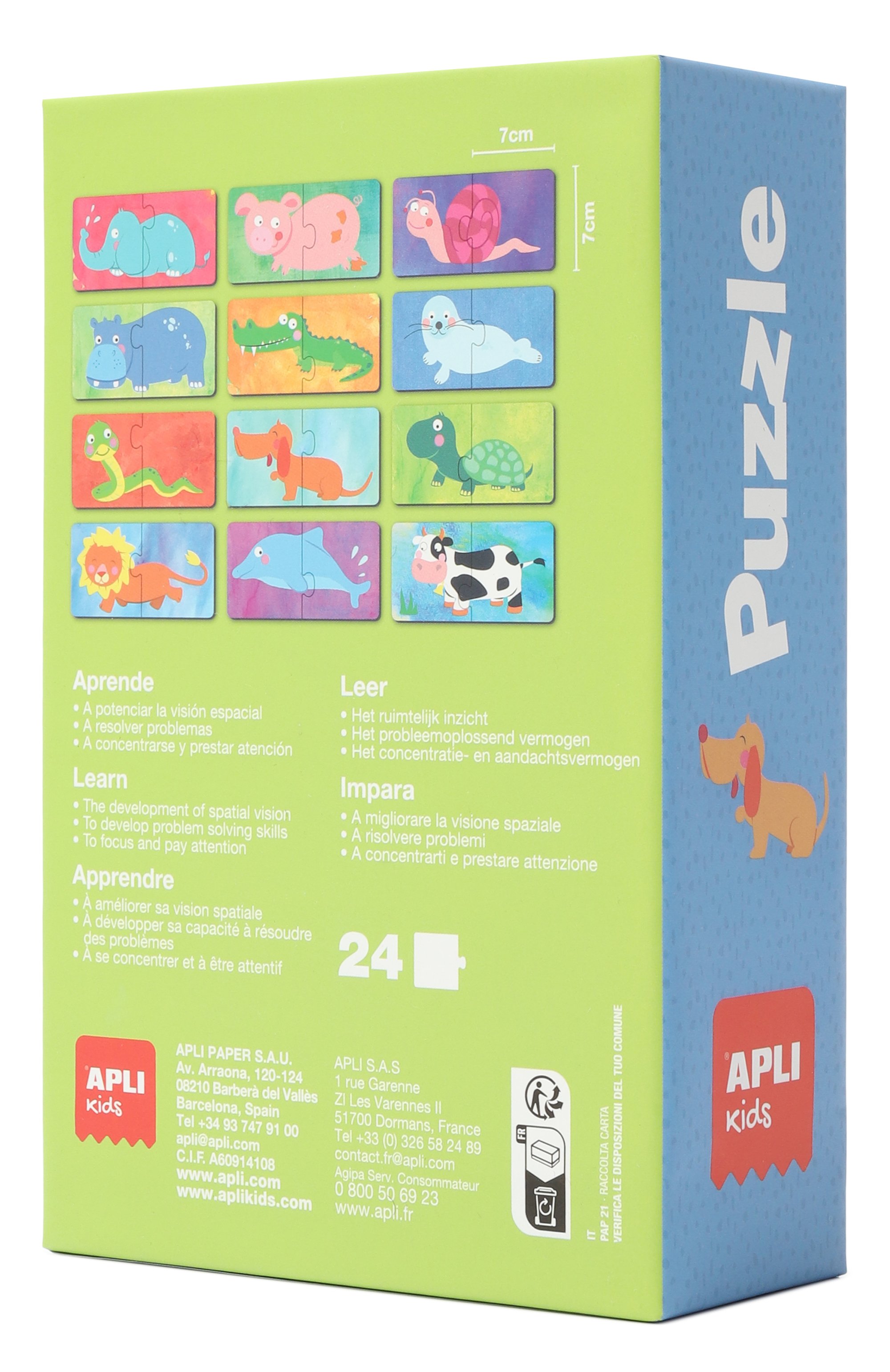 Пазл с животными APLI KIDS, арт. 13861, фото 2