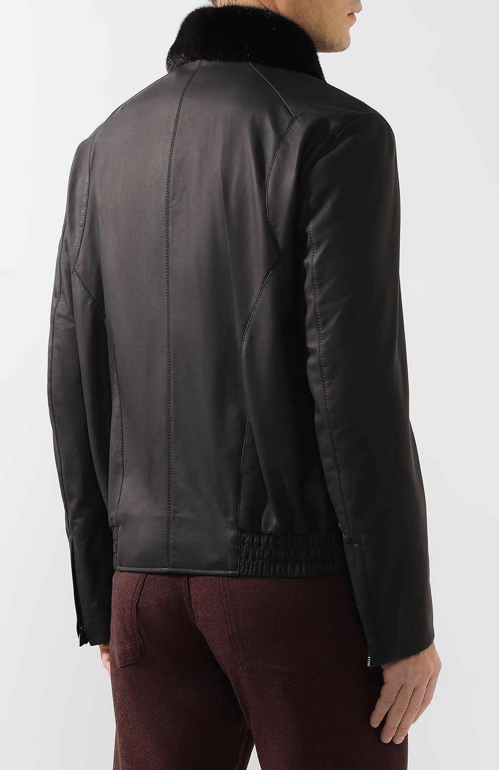 Куртка из кожи крокодила ZILLI, арт. MAQ-CARTE-D0630/1001/CNIL, фото 4