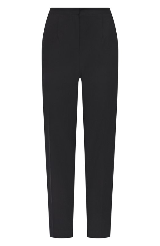 Шерстяные брюки Kiton D60103K0559G05 Чёрный D60103K0559G05