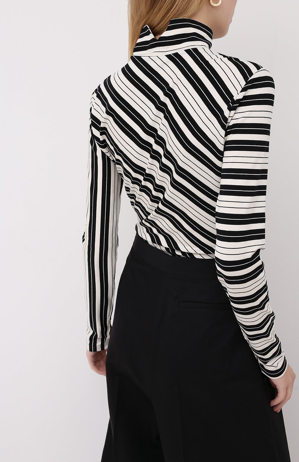 Хлопковая водолазка LOEWE, арт. S359341X93, фото 4