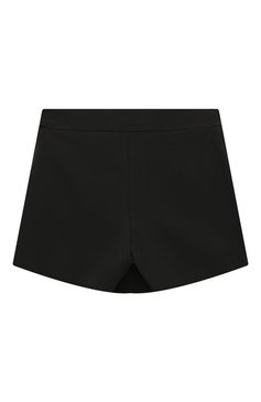 Детские хлопковая юбка-шорты MSGM KIDS черного цвета, арт. F3MSJGST100 | Фото 2 (Случай: Повседневный; Материал внешний: Синтетический материал; Материал сплава: Проставлено; Нос: Не проставлено)