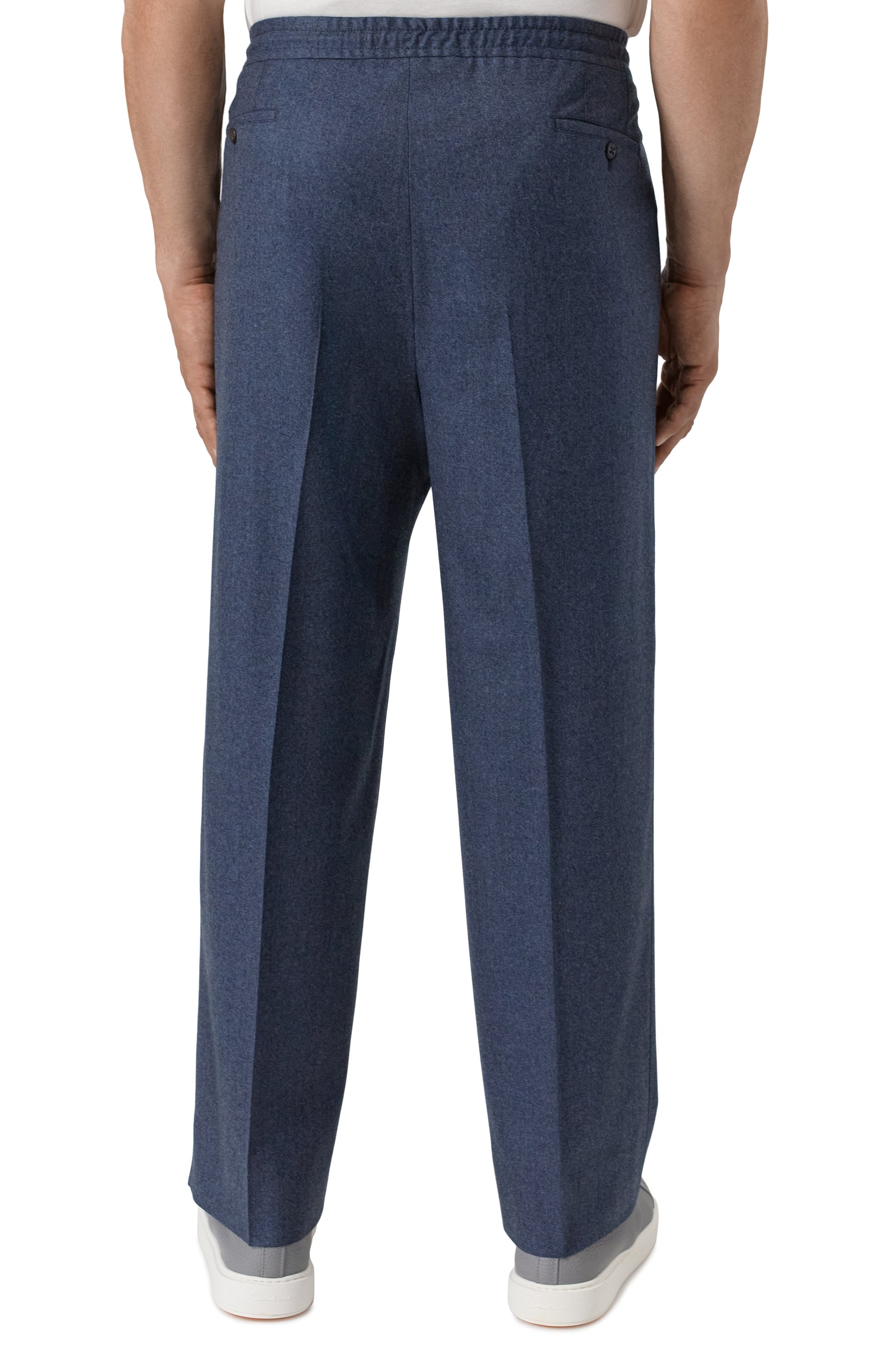 Шерстяные брюки CORNELIANI, арт. 264L27-2618111, фото 4