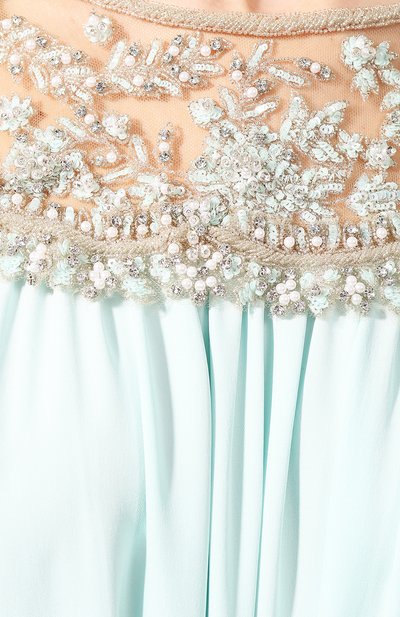 Шелковое платье MARCHESA, арт. M28703, фото 5