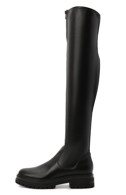 Кожаные ботфорты Marsden Gianvito Rossi G80576.20G0M.ENSNER0 Чёрный  G80576.20G0M.ENSNER0 Фото 3