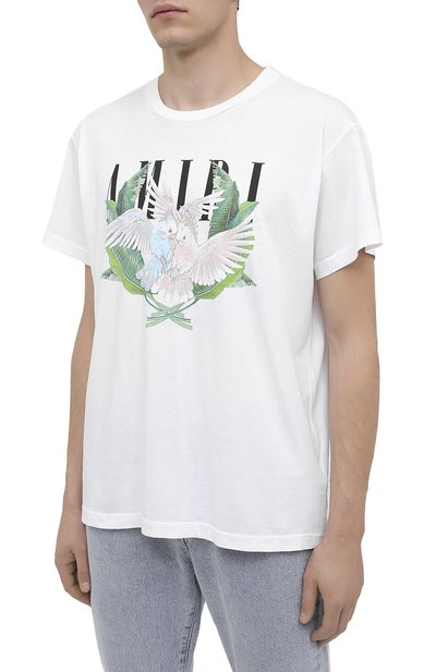 Хлопковая футболка AMIRI, арт. F0M03239CJ, фото 3