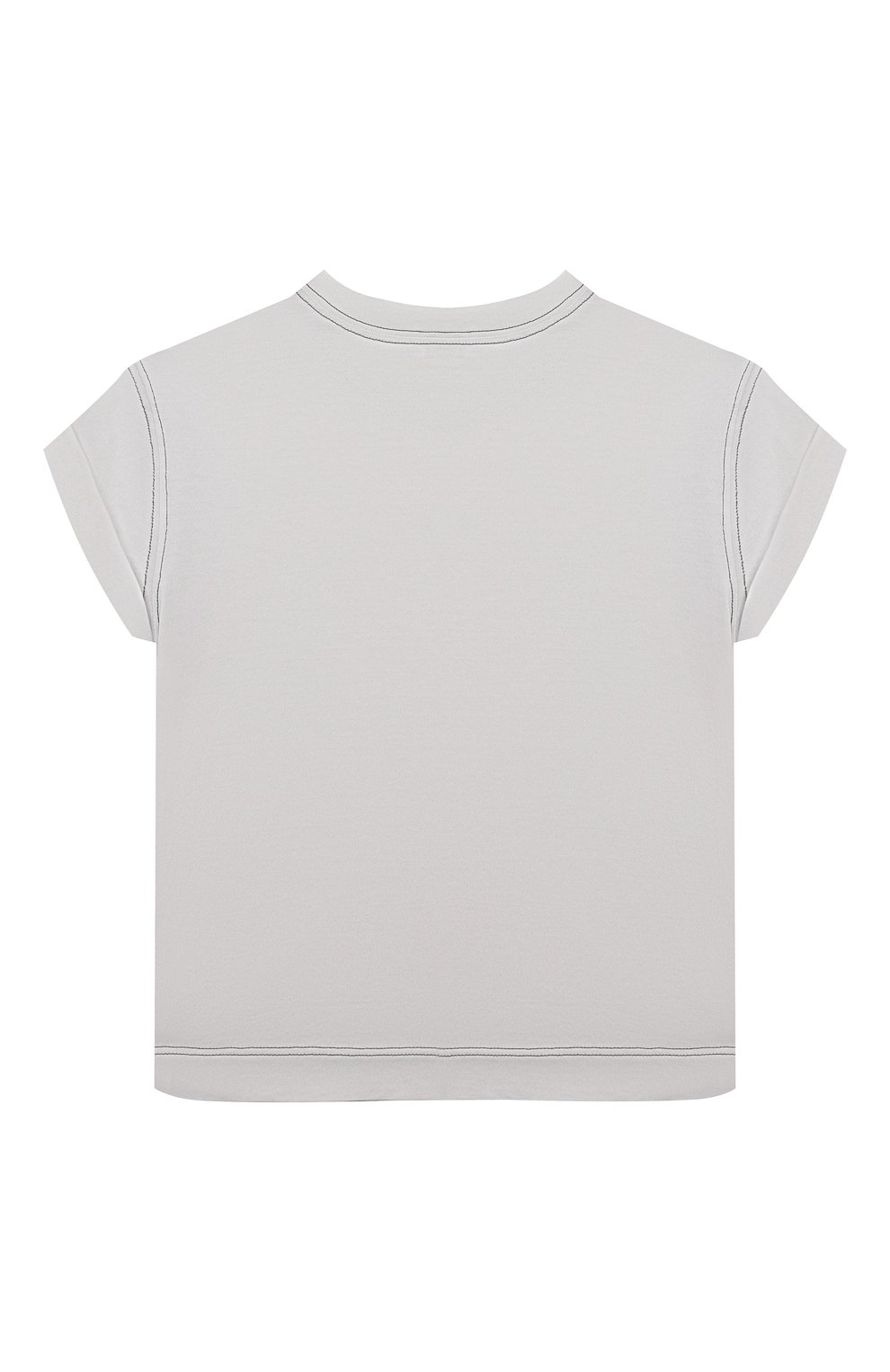 Хлопковая футболка BRUNELLO CUCINELLI, арт. B0A45T278A, фото 2