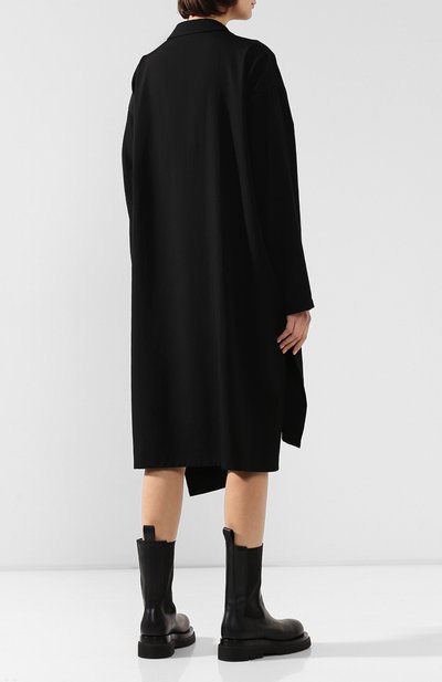 Шерстяное платье YOHJI YAMAMOTO, арт. YJ-D01-100, фото 4