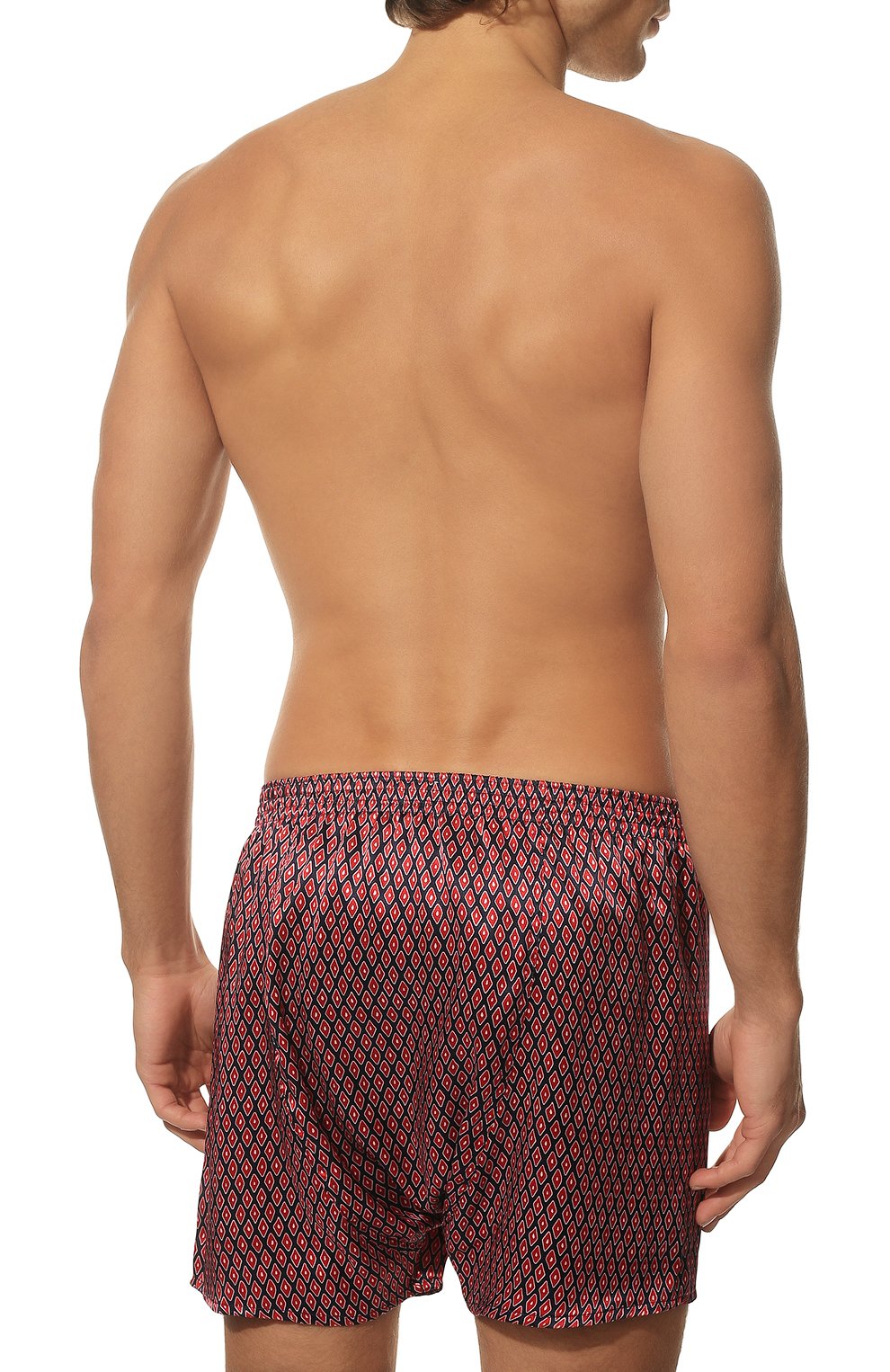 Шелковые боксеры DEREK ROSE бордового цвета по цене 28900 руб., арт. 6030-BRIN076, фото 3 Шелковые боксеры DEREK ROSE, арт. 6030-BRIN076, фото 3