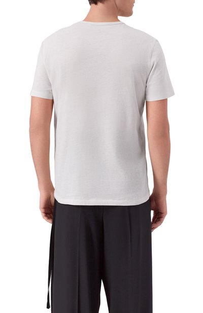 Хлопковая футболка ANN DEMEULEMEESTER, арт. B0013220/FA206, фото 4