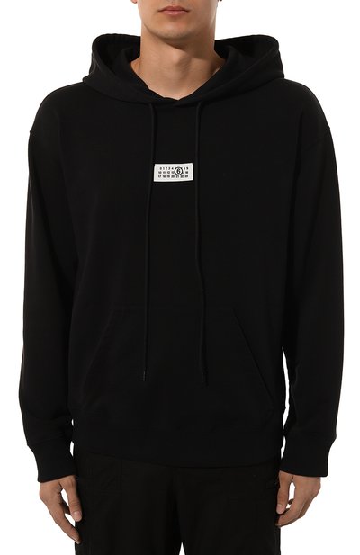 Хлопковое худи MM6, арт. SH0GU0019/S25606, фото 3