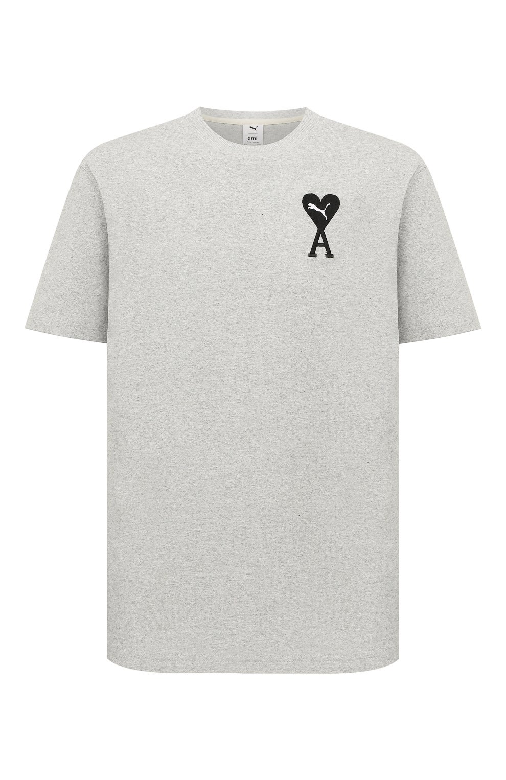 Хлопковая футболка puma x ami PUMA, арт. 53407004, фото 1